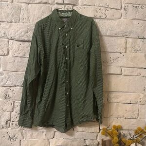 Cinch western button up Sz L